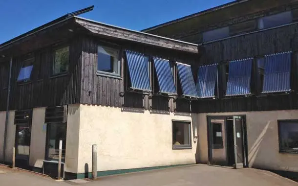 The Greenshop building in Bisley